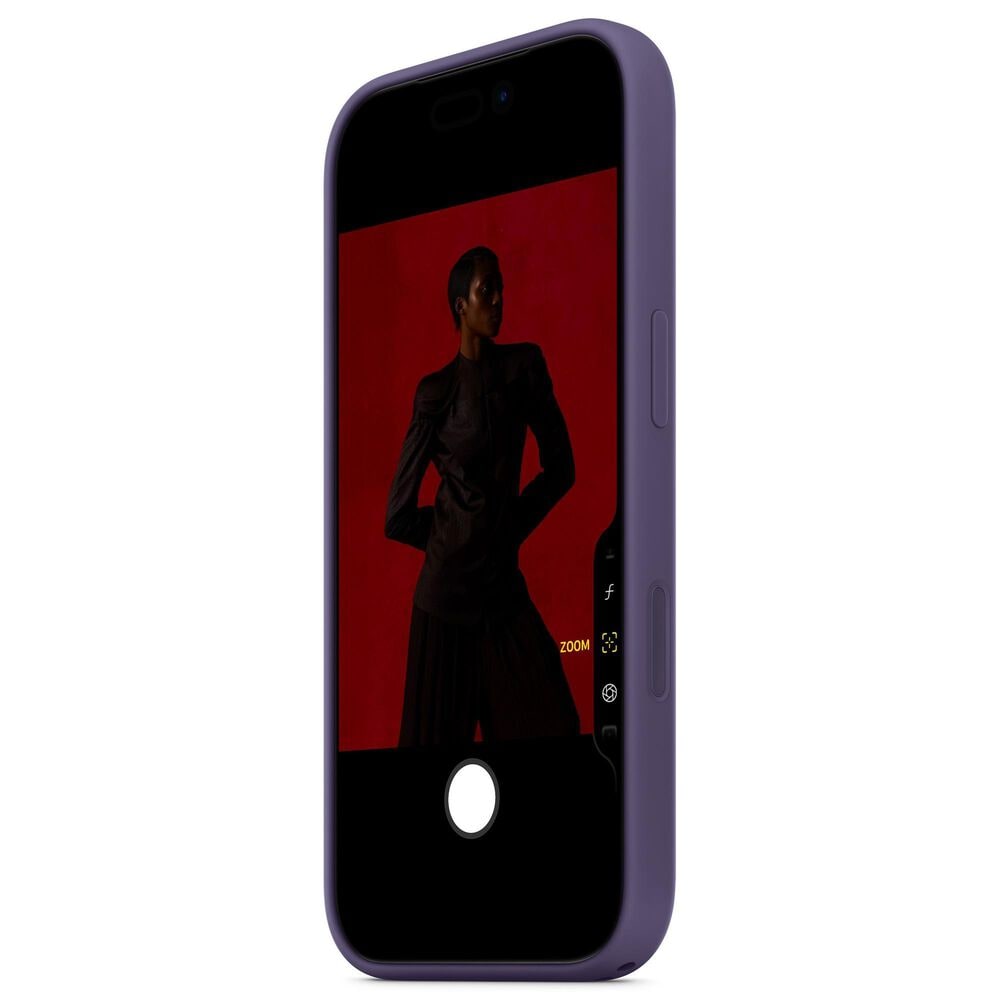 Apple Silicone Case with MagSafe in iPhone 17 Pro in Purple Fog, , large