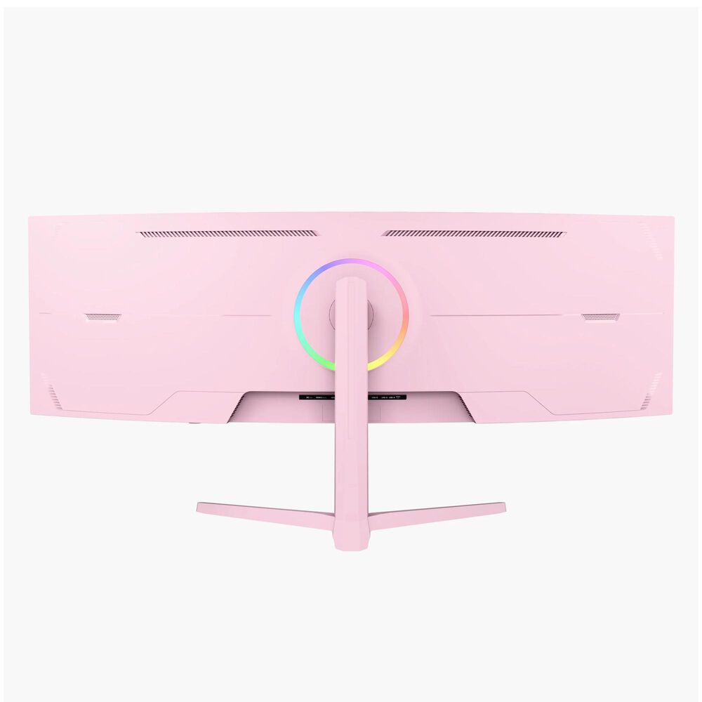 Arozzi 49" Curved VA 165Hz Ultrawide Gaming Monitor in Pink, , large