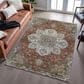 Dalyn Rug Company Silk Road Paprika, Ivory, Beige, Gold, Brown, Gray and Teal 3" x 5" Area Rug, , large