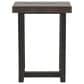 Steve Silver Jennings Live Edge Stool in Distressed Cherry and Ebony, , large