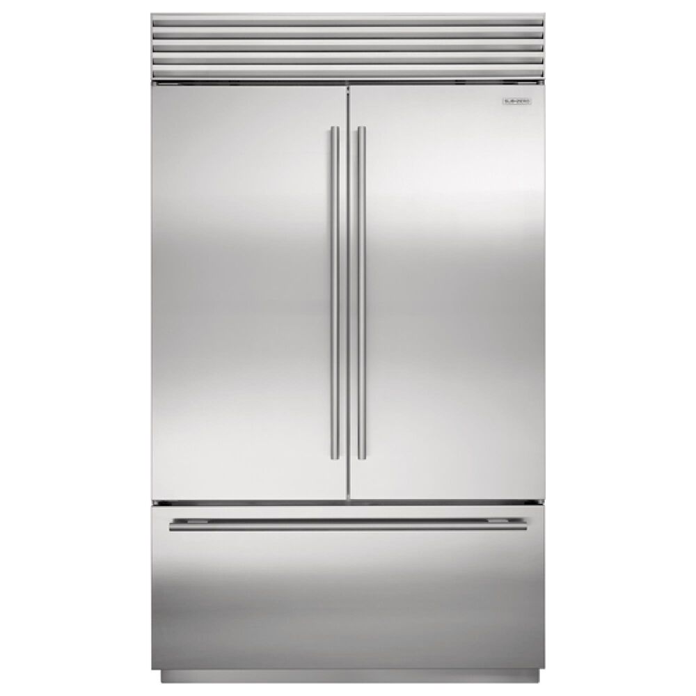 Sub Zero 28.9 Cu. Ft. Classic French Door Refrigerator with Pro Handle in Stainless Steel, , large