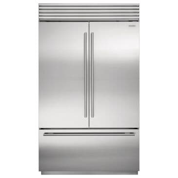 Sub Zero 28.9 Cu. Ft. Classic French Door Refrigerator with Pro Handle in Stainless Steel, , large