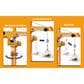 Hape Toys Playscapes Crane Lift Playset in Orange, , large