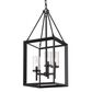 Golden Lighting Smyth 3-Light Pendant in Matte Black, , large