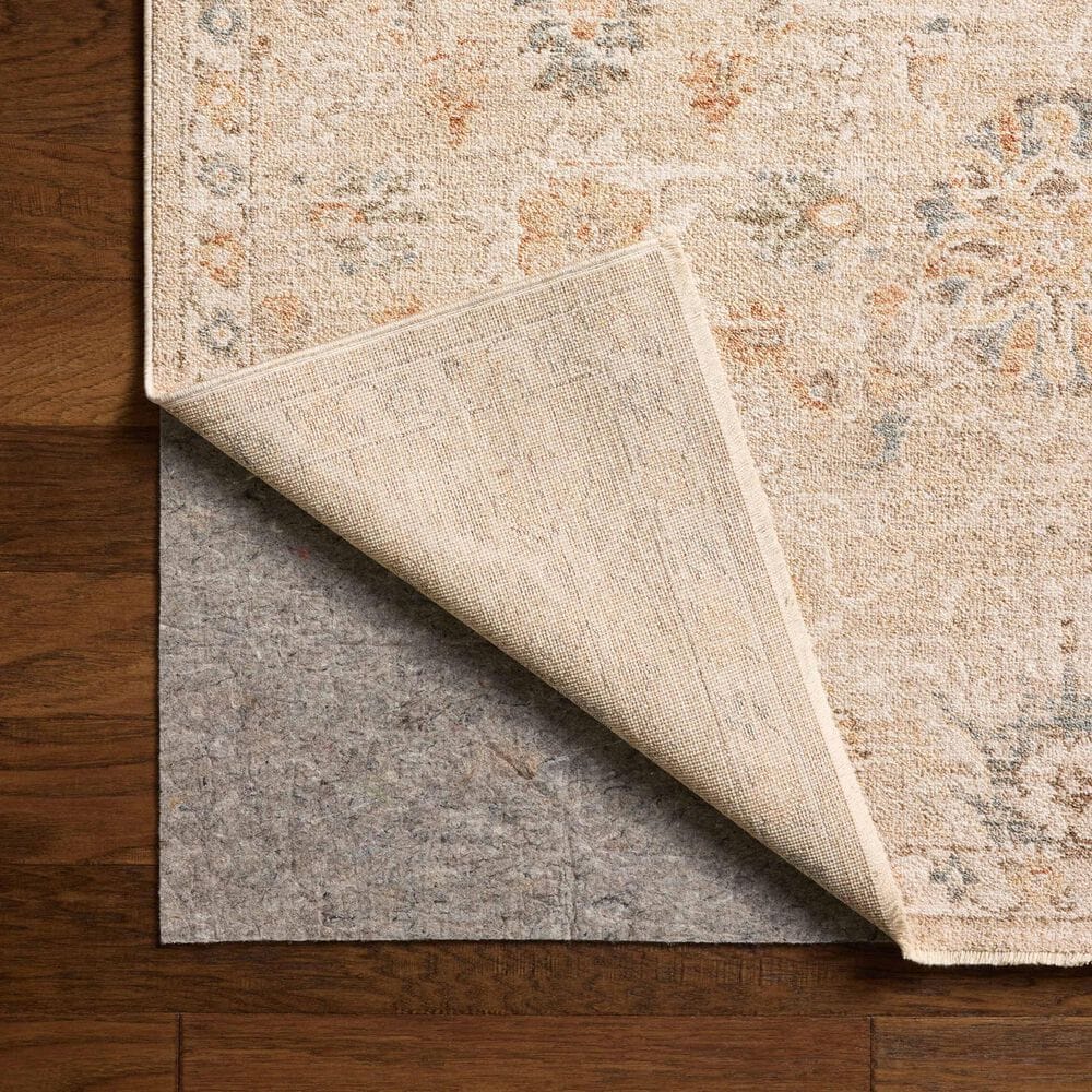 Chris Loves Julia x Loloi Palma Natural and Multicolor 3'6" x 5'6" Area Rug, , large