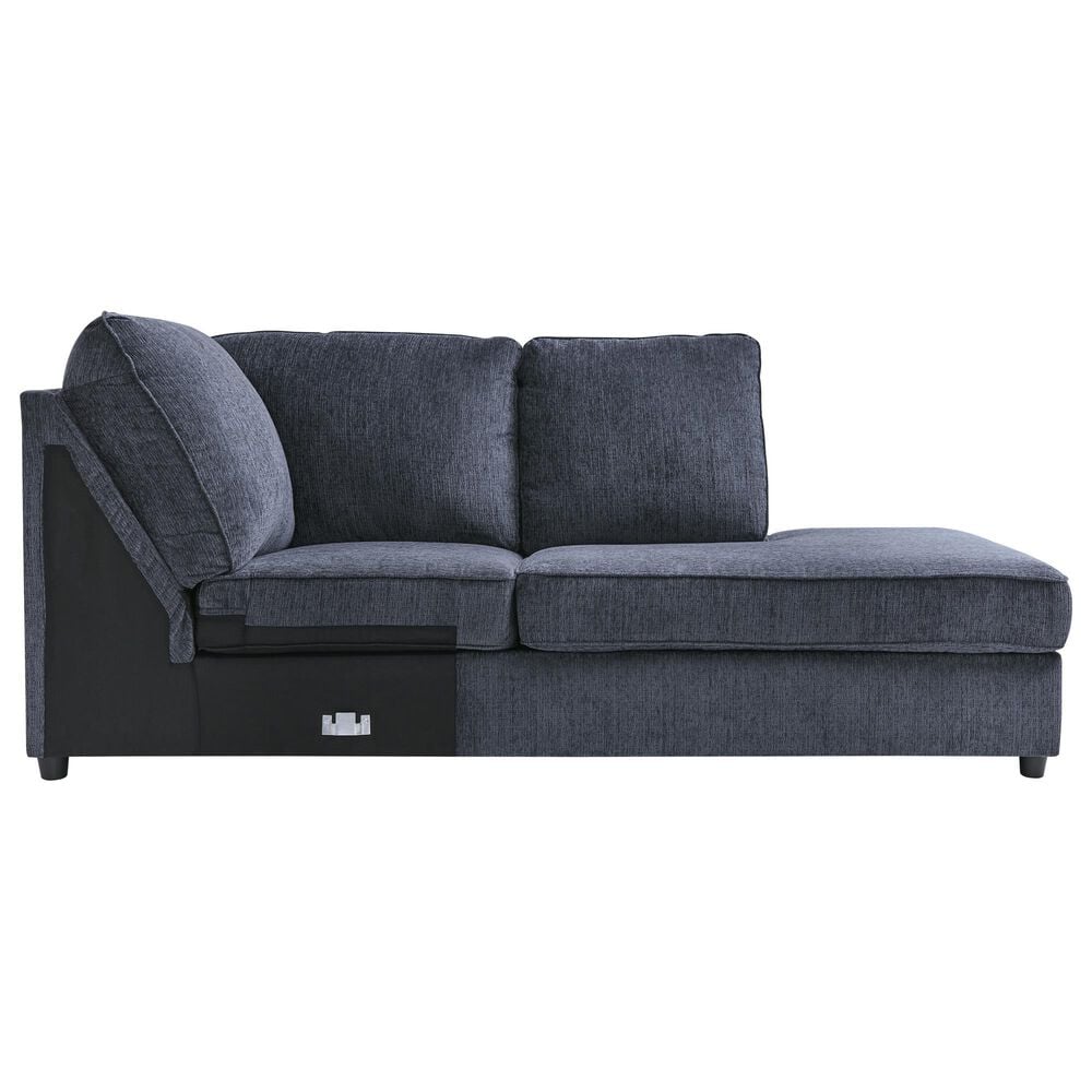 Ashley Maxon Place 2-Piece Left Facing Stationary Sectional in Navy, , large