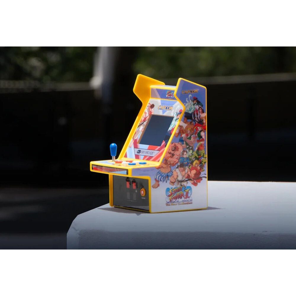 My Arcade Super Street Fighter II Micro Player Pro Portable Retro Arcade in Yellow, , large