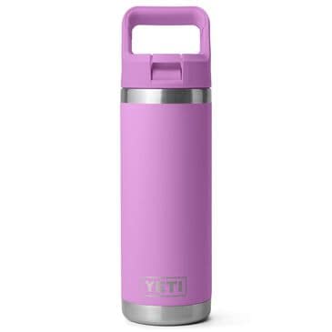 YETI Rambler 18 Oz Water Bottle with Straw Cap in Desert Bloom, , large