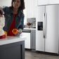 Amana 24.6 Cu. Ft. 35.5" Side-by-Side Refrigerator with Dual Pad External Ice and Water Dispenser in Stainless Steel, , large