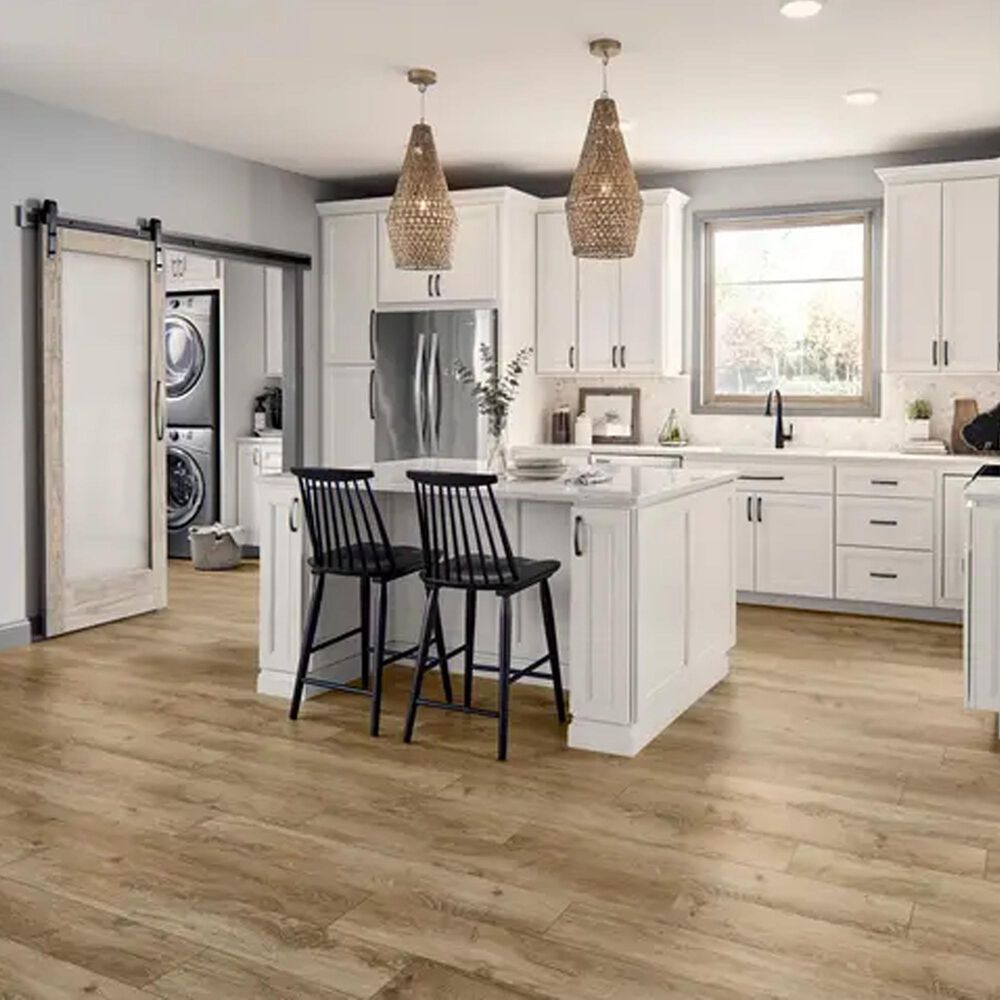 Mannington REALTA Glue Down Scandinavian Oak Nutmeg 7&quot; x 48&quot; Luxury Vinyl Plank, , large