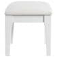 Millenium Chalanna Vanity Stool in Bright White, , large