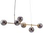 Zuo Modern Gisela Ceiling Lamp in Brass, , large