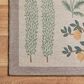 Rifle Paper Co. Menagerie  5" x 7"6" Cream Area Rug, , large
