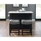 Crystal City Aspen 24" Counter Stool in Ebony, , large