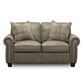 Sienna Designs Leather Stationary Loveseat in Treasure Cement, , large