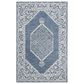 Safavieh Micro-Loop MLP605M 5" x 8" Blue and Ivory Area Rug, , large
