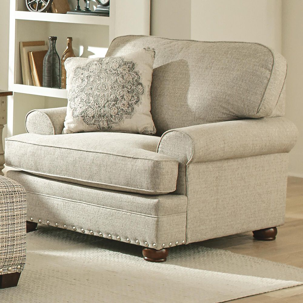 Arashigaoka fringe Someday Catnapper Farmington Chair with Buff Cushion in Walnut | Nebraska Furniture  Mart