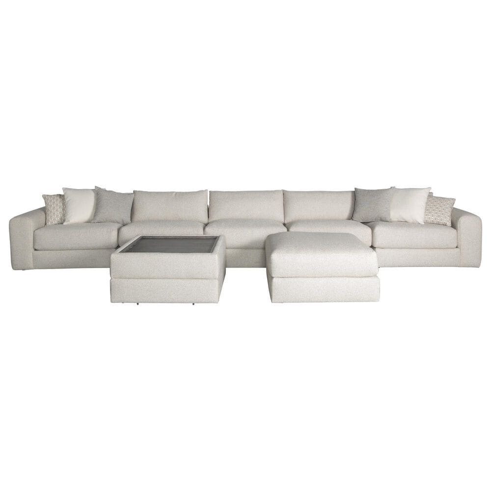 Bernhardt 7-Piece Sectional in Beige, , large