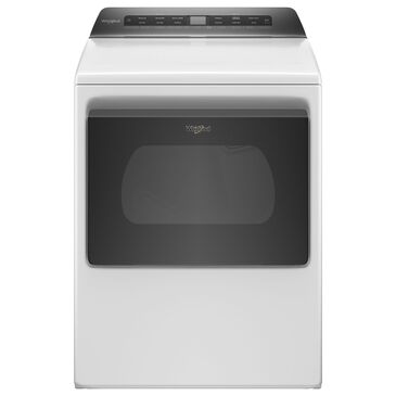Whirlpool 7.4 Cu. Ft. Front Load Electric Dryer with Wifi in White, , large