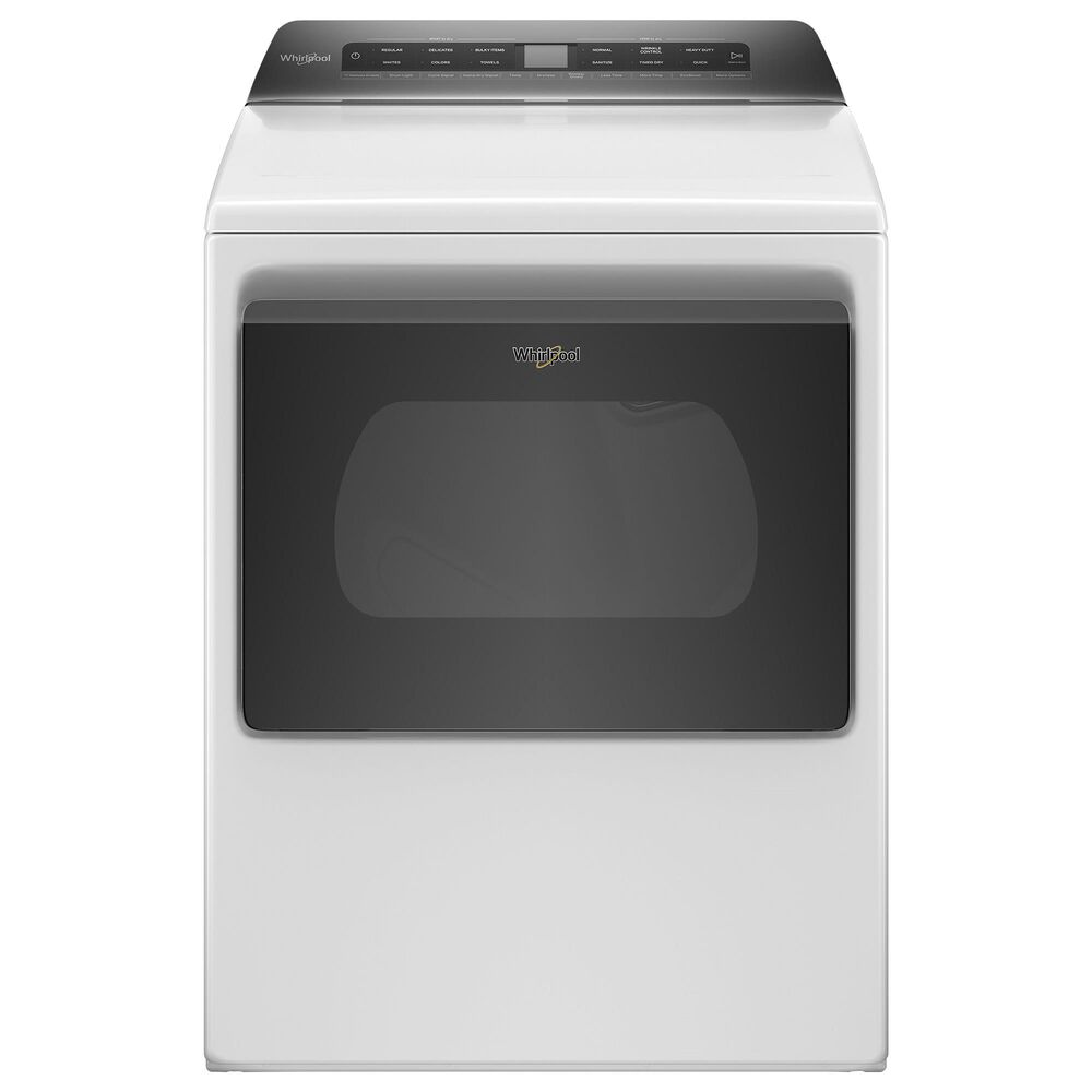 Whirlpool 7.4 Cu. Ft. Front Load Electric Dryer with Wifi in White, , large
