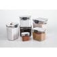 Progressive ProKeeper 4-Quart Flour Storage Container in Clear, Grey and White, , large