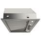 Fulgor Milano 600 Series 36" Pro Insert Range Hood in Stainless Steel, , large
