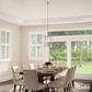 Hunter Astwood 16" 4-Light Chandelier in Polished Nickel, , large