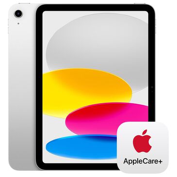 Apple 11-Inch iPad A16 chip with Wi-Fi only - 128GB in Silver with 2-Year AppleCare+, , large
