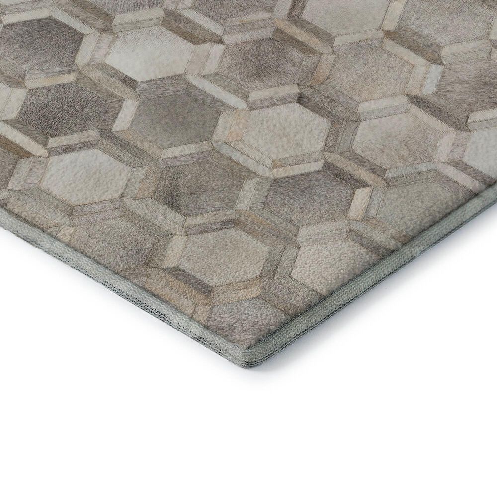 Dalyn Rug Company Bozeman BM1 Gray 3&#39; x 5&#39; Area Rug, , large