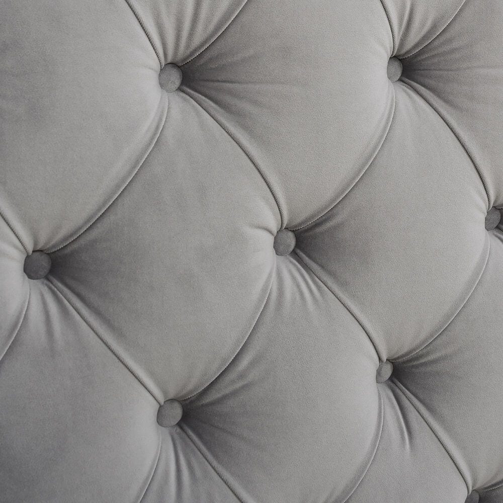 Jennifer Taylor Home Manhattan King Platform Bed in Opal Grey, , large