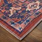 Feizy Rawlins 39HMF 3"11" x 6" Red and Navy Area Rug, , large