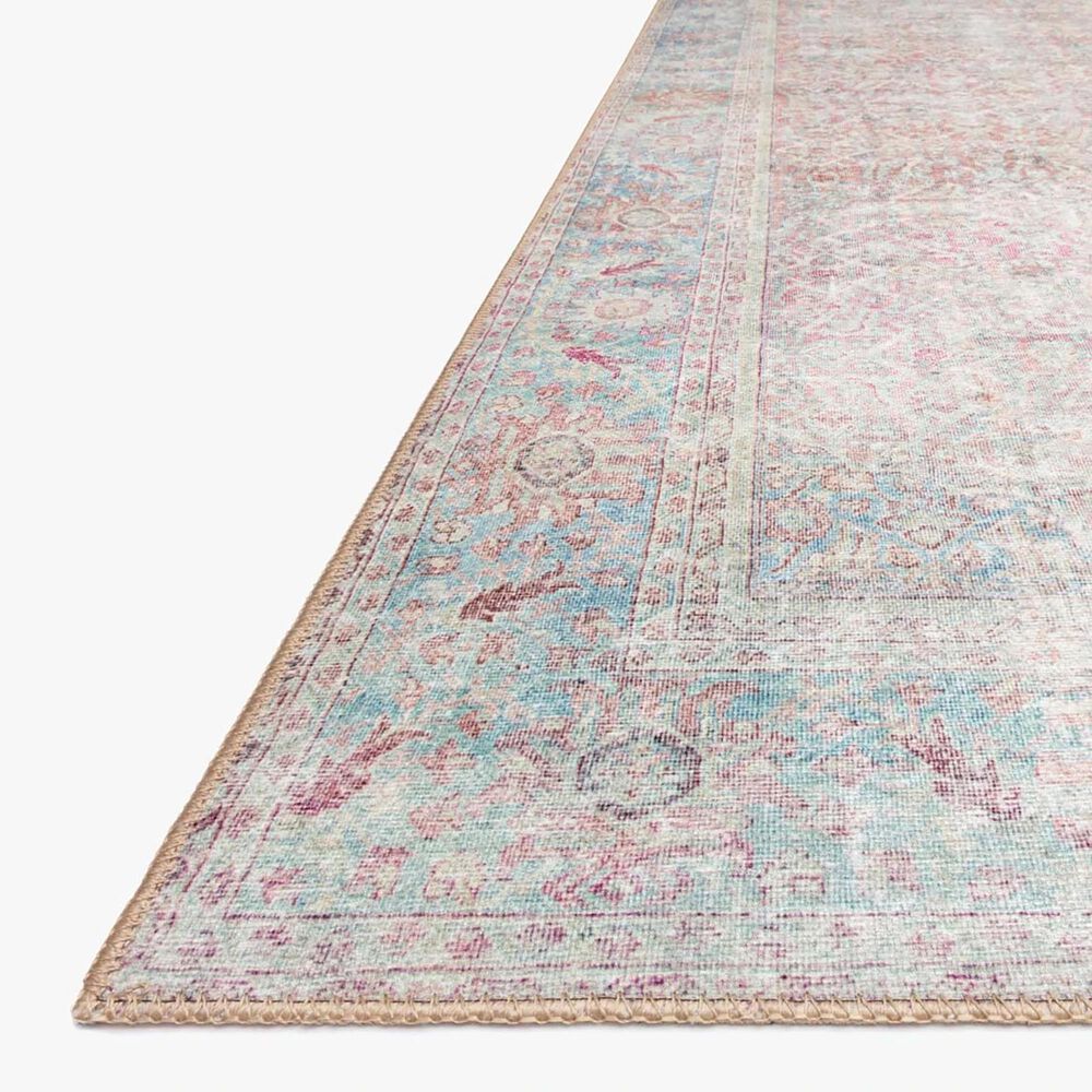 Loloi II Wynter WYN-04 2&#39; x 5&#39; Red/Teal, , large