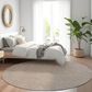 Dalyn Rug Company Laidley 10" Round Taupe Indoor/Outdoor Area Rug, , large