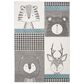Safavieh Carousel 10" x 14" Grey and Ivory Kids  Area Rug, , large