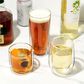 True Walled Old Fashioned Glasses in Clear (Set of 2), , large