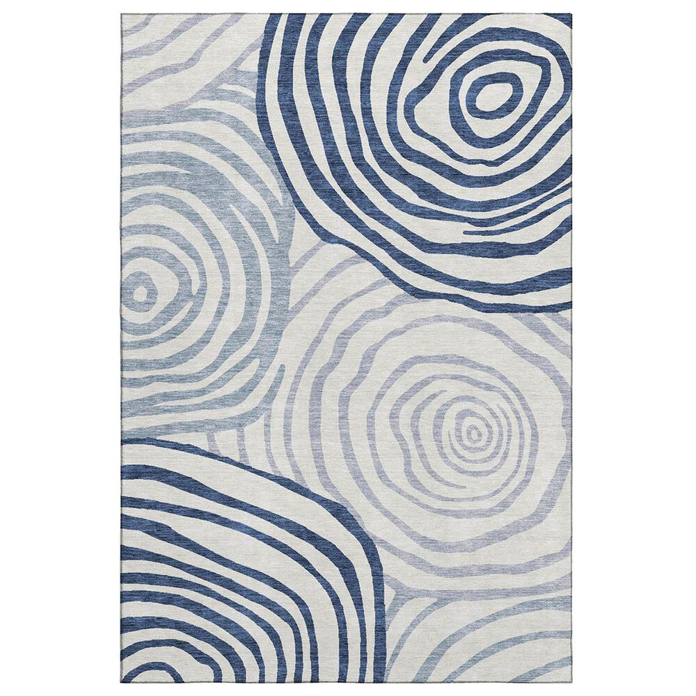 Dalyn Rug Company Neo NO10 5" x 7"6" Blue Area Rug, , large