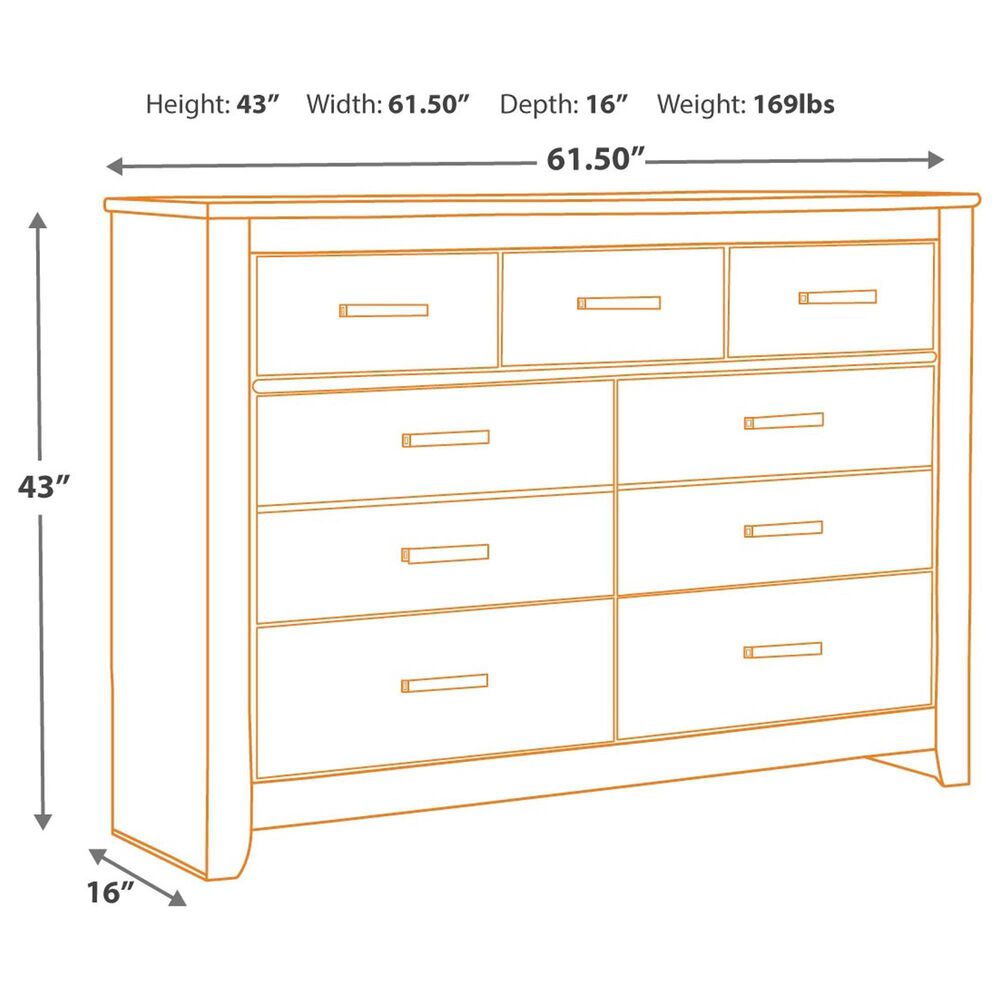 Ashley Zelen 4 Piece King Bedroom Set in Warm Gray, , large