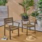 Hearth and Haven Stamford Patio Dining Chair in Gray (Set of 2), , large