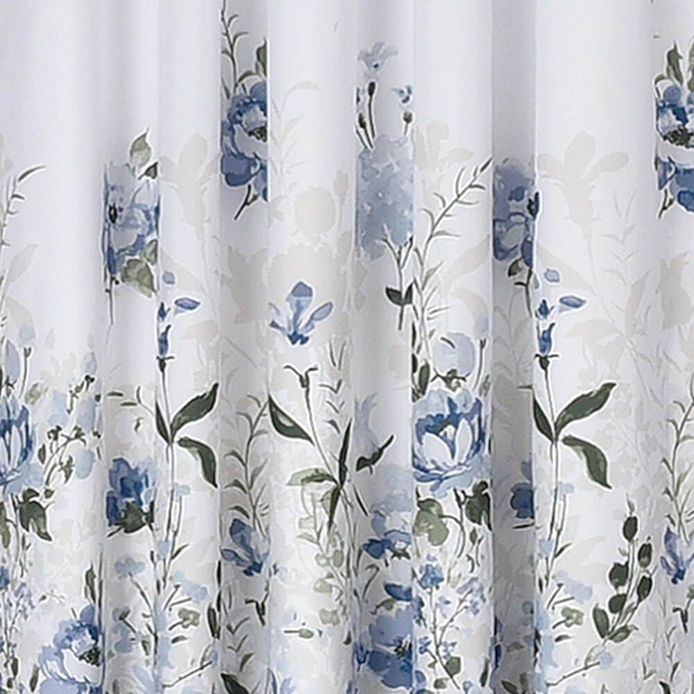 J. Queen New York Kourtney 84&quot; x 41&quot; Window Panel Pair in Blue, White and Green, , large