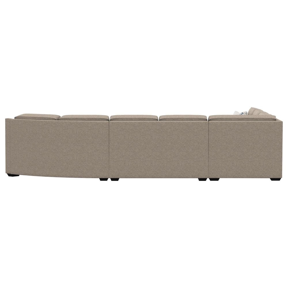 England Furniture Thomas 3-Piece Stationary Left Arm Facing Sectional in Living Large Tobacco, , large