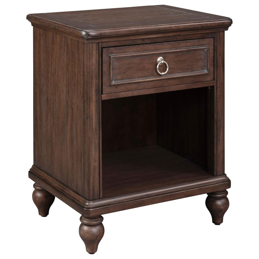 Homestyles Southport Night Stand in Distressed Oak, , large