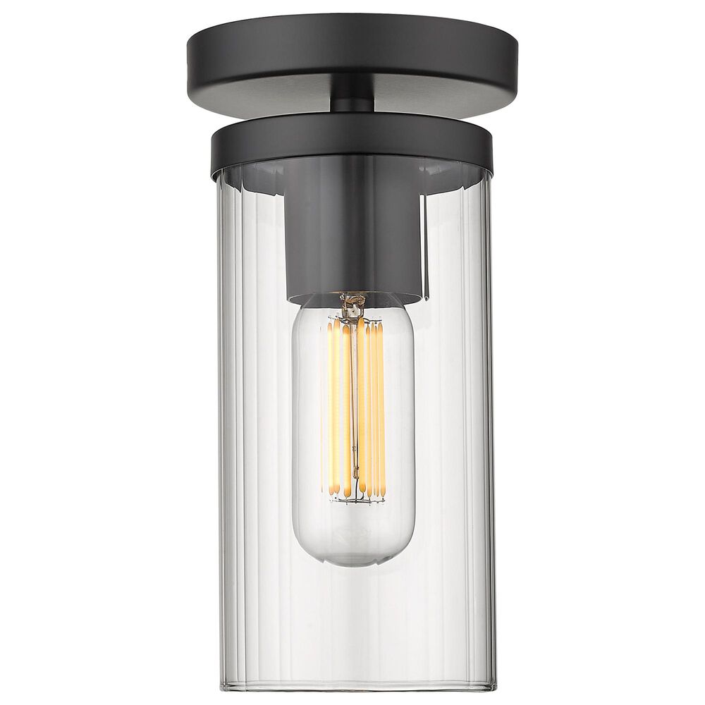 Golden Lighting Winslett Semi-Flush in Matte Black, , large