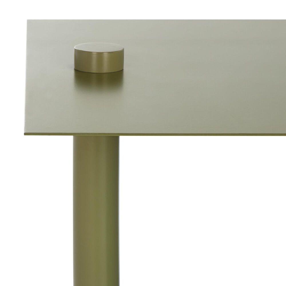 Safavieh Aldwyn Metal Accent Table in Olive Green, , large