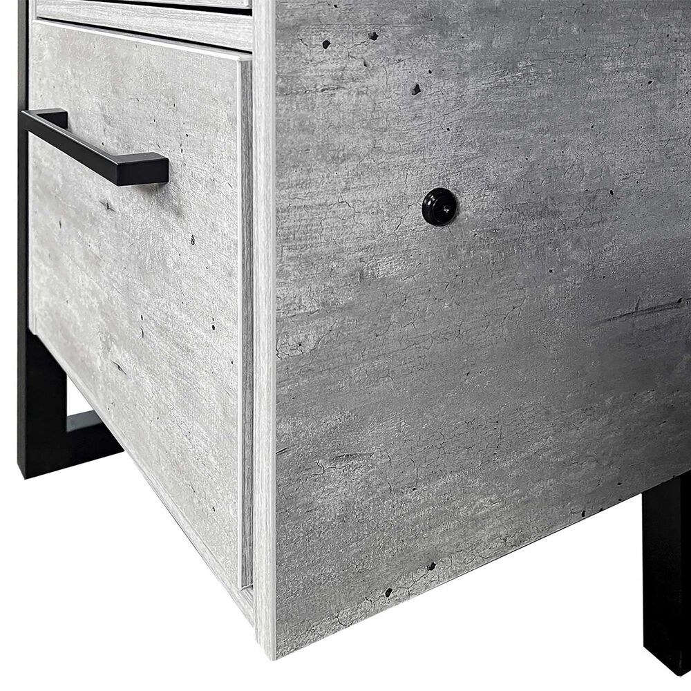Wycliff Bay Mason Writing Desk in Black and Gray, , large