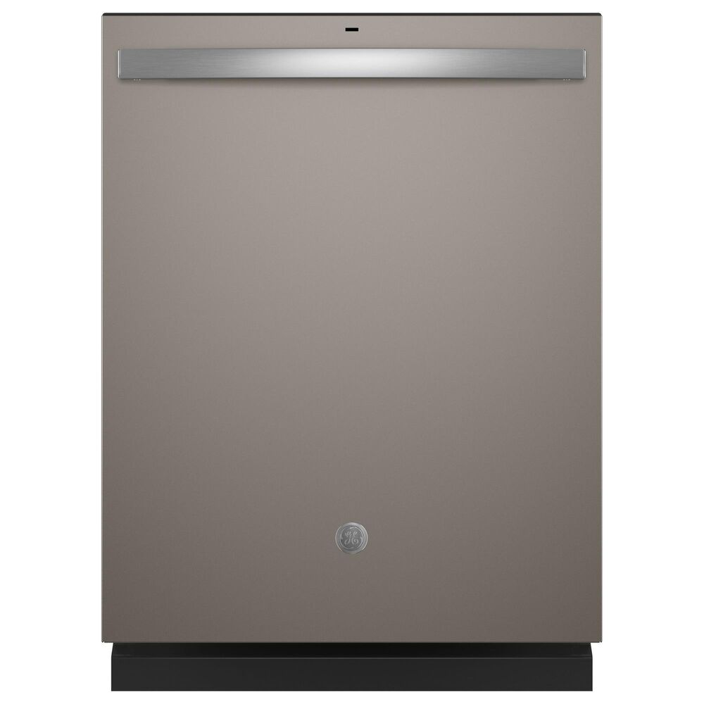 GE Appliances 24" Built-In Bar Handle Dishwasher with Top Control and 52 dBA in Slate, , large