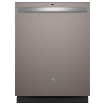 GE Appliances 24" Built-In Bar Handle Dishwasher with Top Control and 52 dBA in Slate, , large