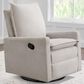 Oxford Baby Uptown Swivel Rocker Recliner in Sand, , large