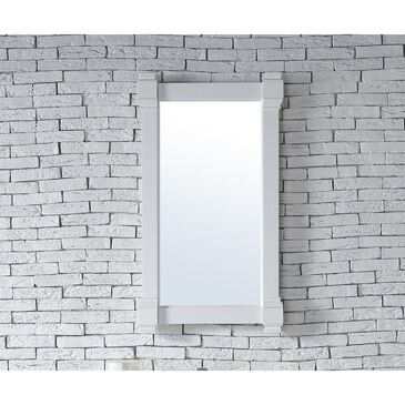 James Martin Vanities Brittany 22" Mirror in Bright White, , large