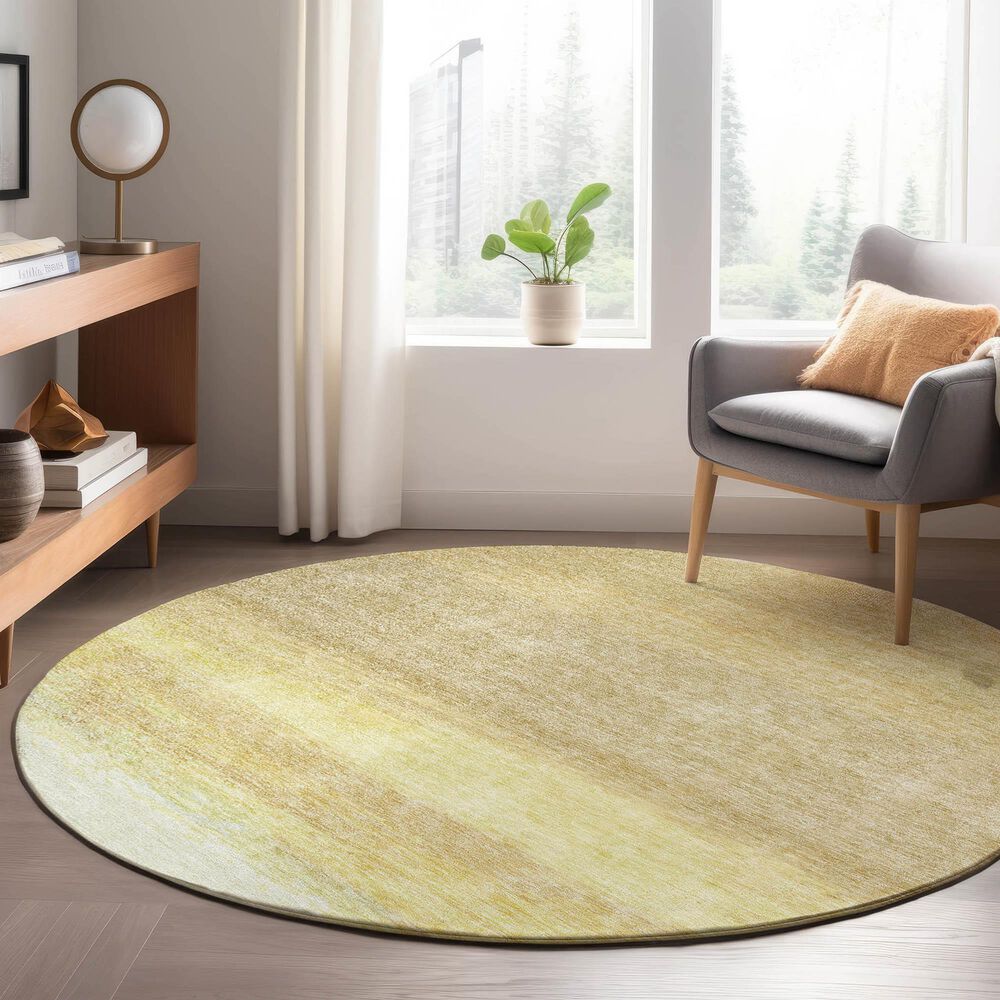 Dalyn Rug Company Trevi TV2 8&#39; Round Tan Area Rug, , large