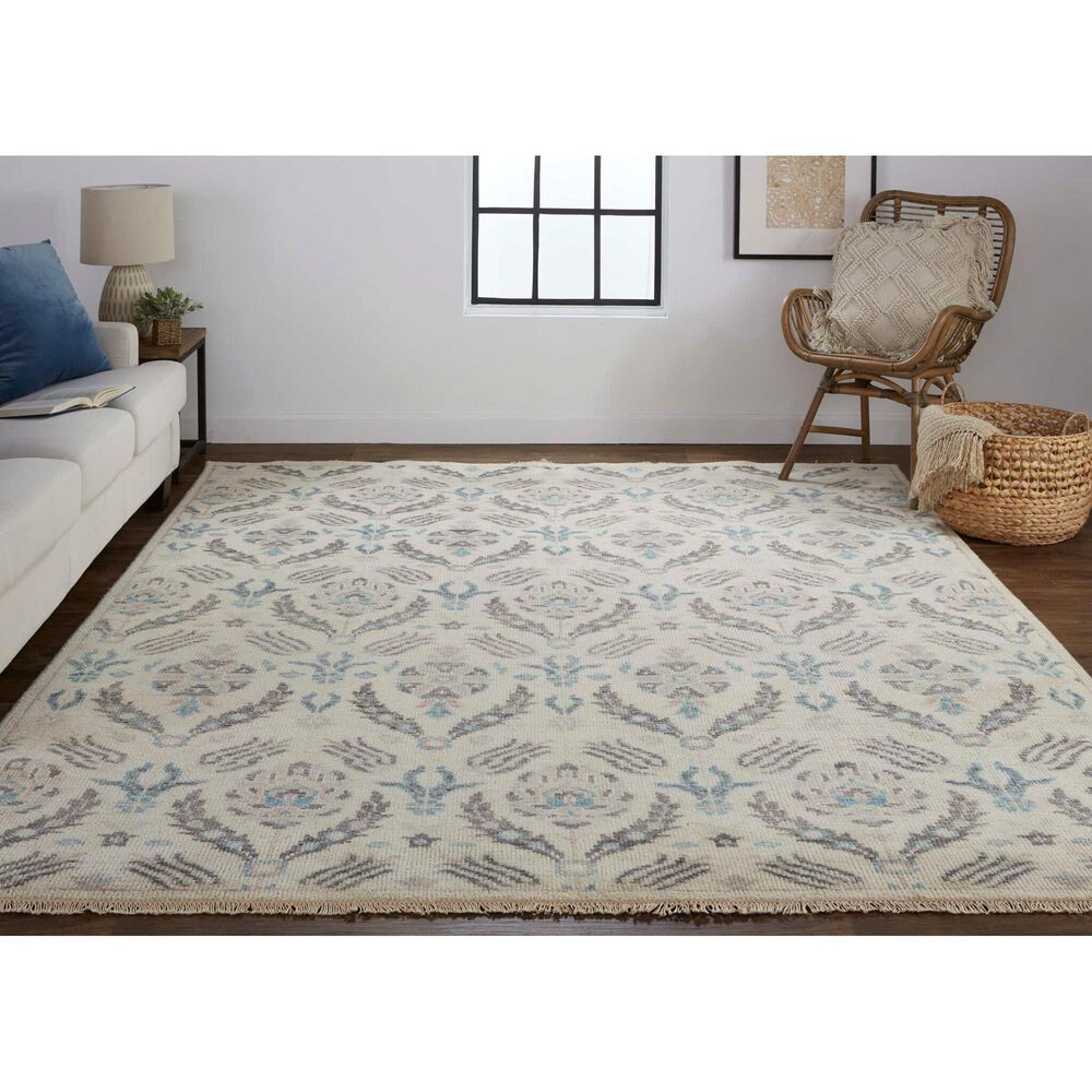 Feizy Beall 3&#39;6&quot; x 5&#39;6&quot; Beige Area Rug, , large